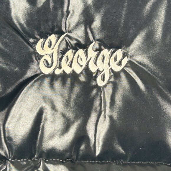 Vintage Center Line Racing Apparel Puffer Vest X-Large Nylon/Polyester Black - Picture 11 of 13